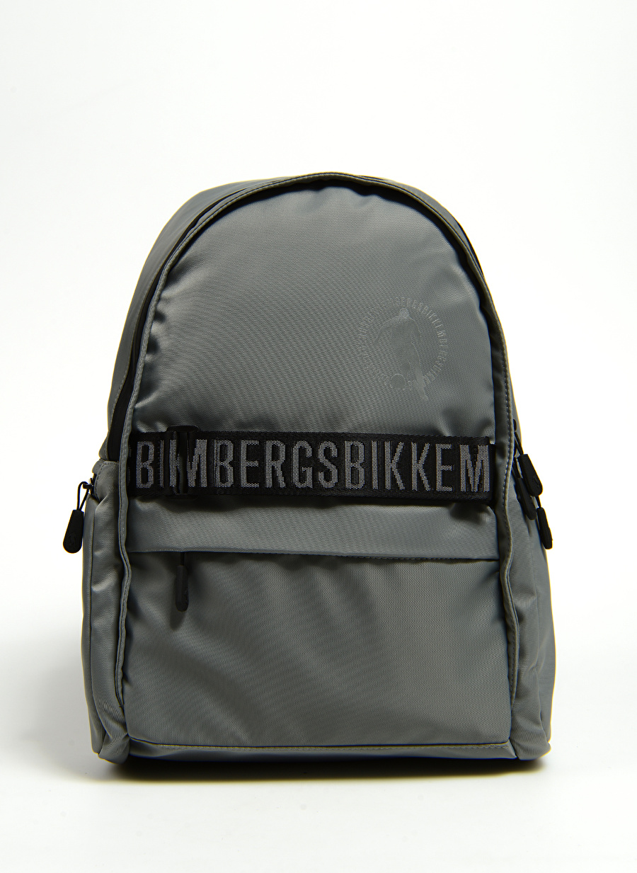 Dirk Bikkembergs Gri Erkek 30x39x10 cm Sırt Çantası BKZA00002T