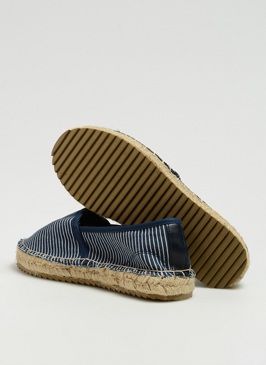 Gap Lacivert - Beyaz Kadın  Espadril GP-1031