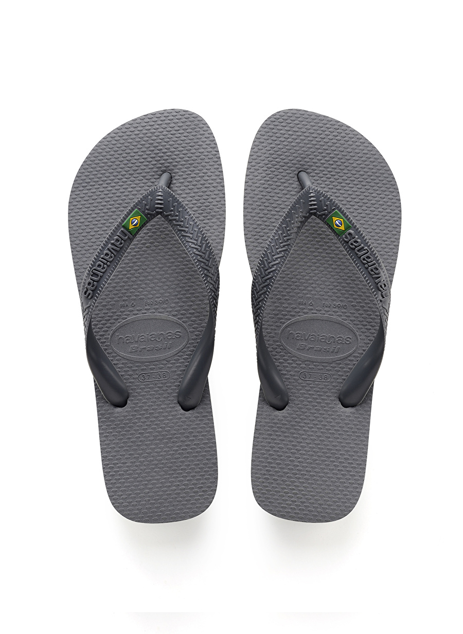 Havaianas Gri Erkek Terlik BRASIL STEEL GREY 41/42