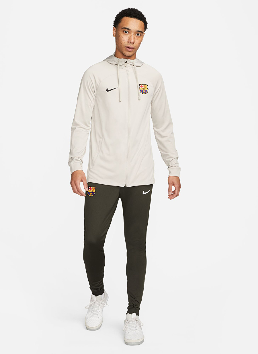 Nike Kahve Erkek Yuvarlak Yaka Eşofman Takımı DX3536-221 FCB M NK DFHD TRK SUIT K