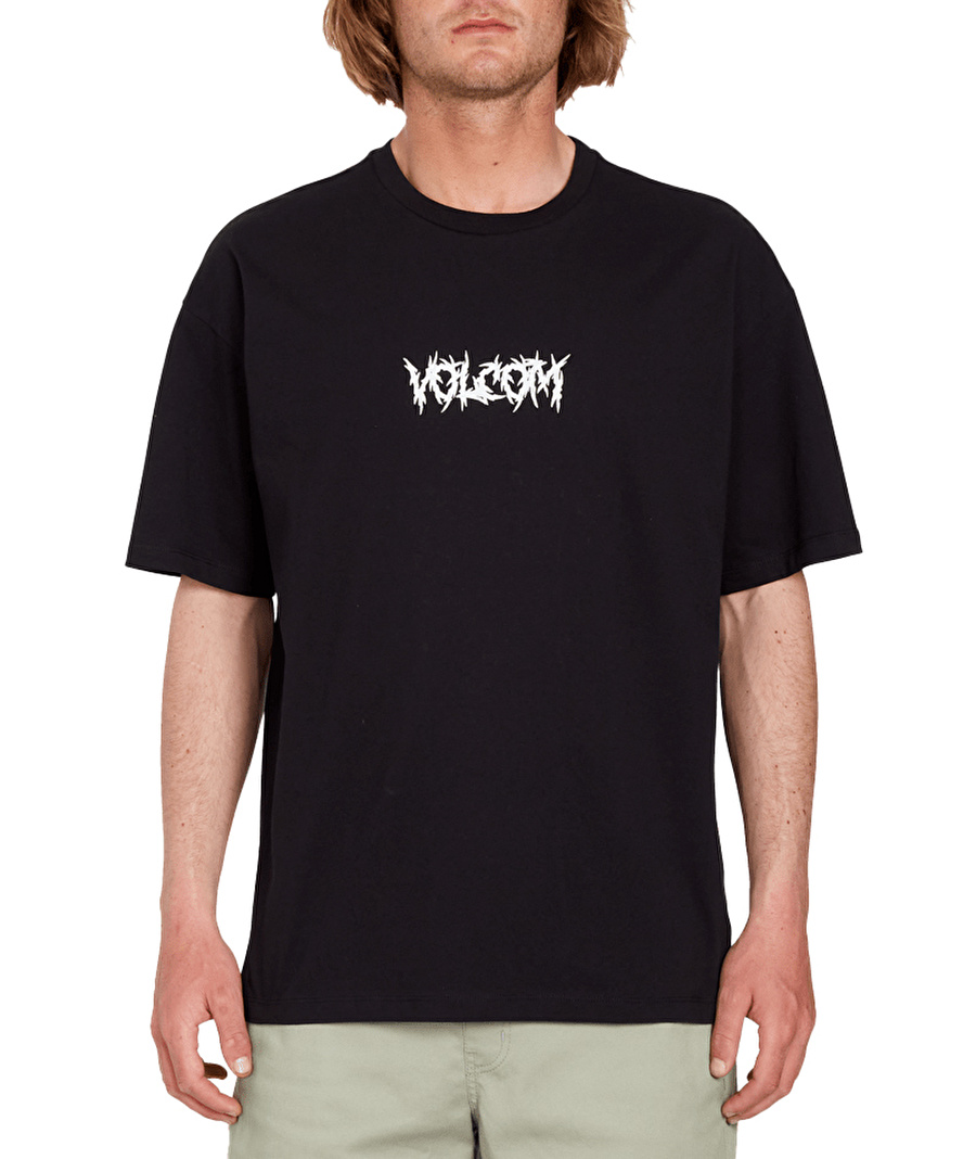 Volcom Siyah Erkek T-Shirt A4312304_Volcom Edener Lse Blk Tişö