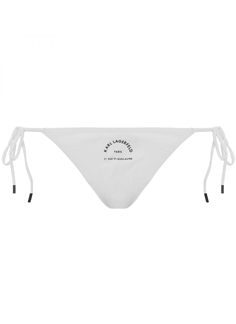 KARL LAGERFELD Beyaz Kadın Bikini Alt 230W2216