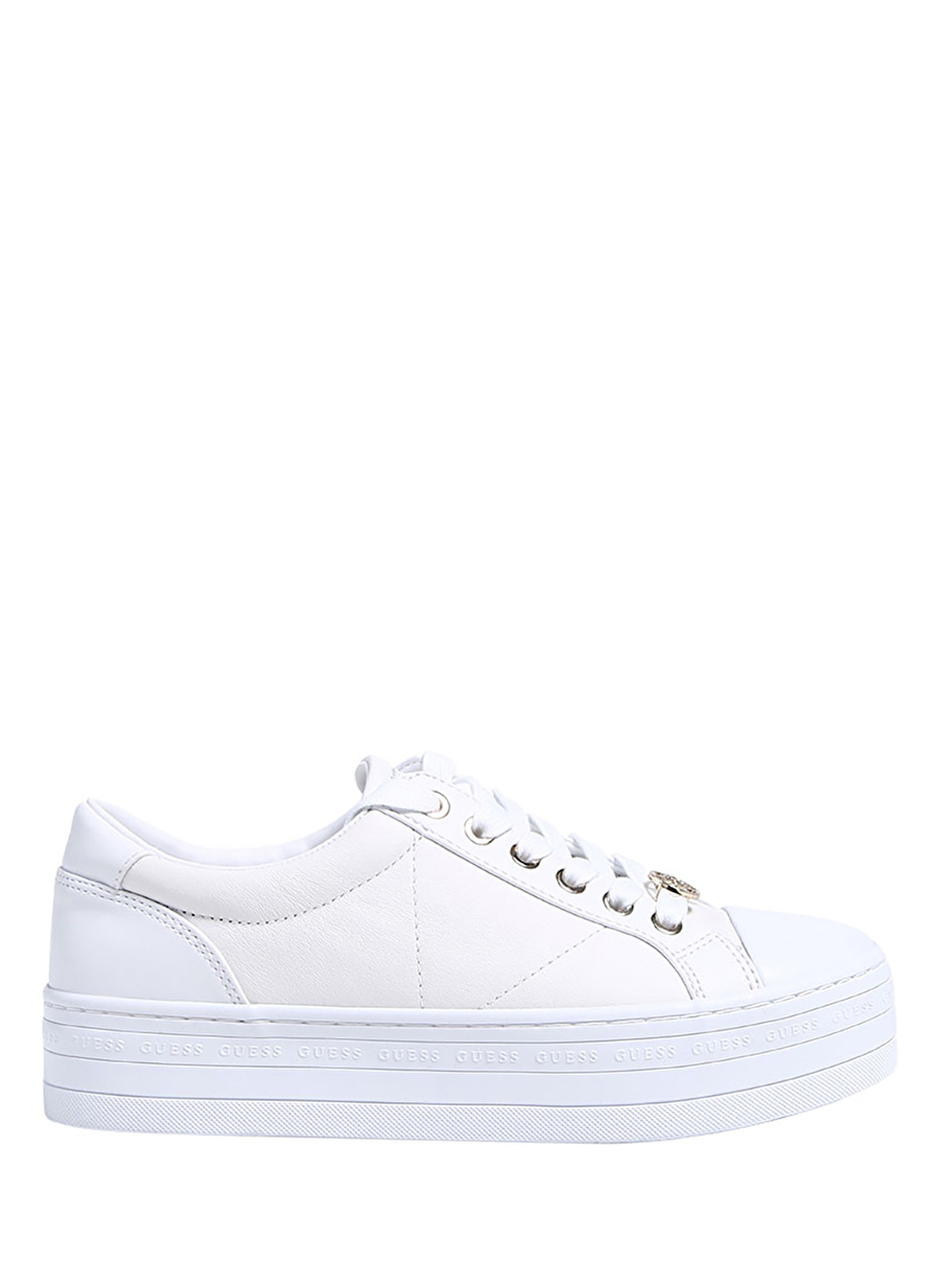 Guess Beyaz Kadın Sneaker FL5BLSLEA12-WHITE