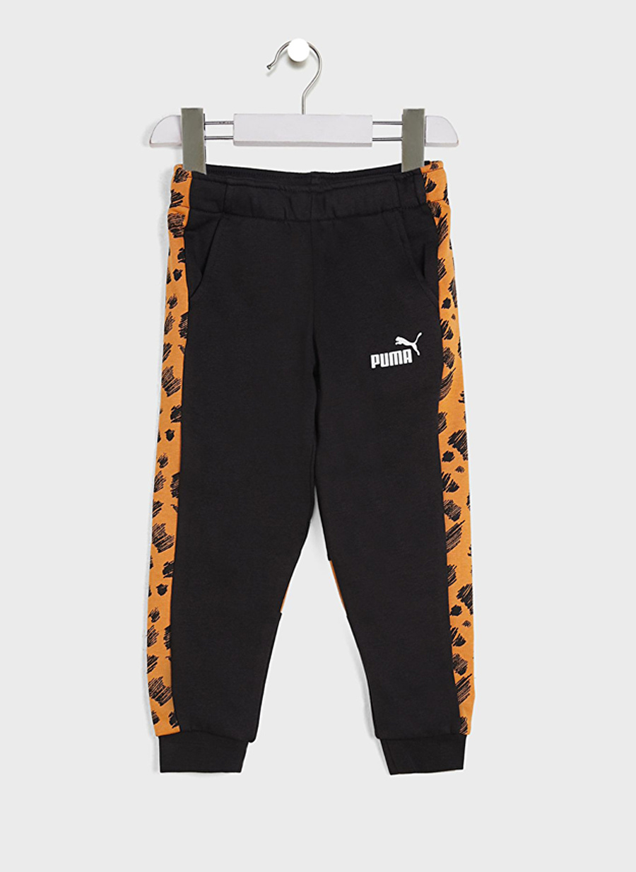 Puma Normal Paça Siyah Erkek Çocuk Eşofman Altı 67334901 ESS+ PUMA MATES Sweatpants