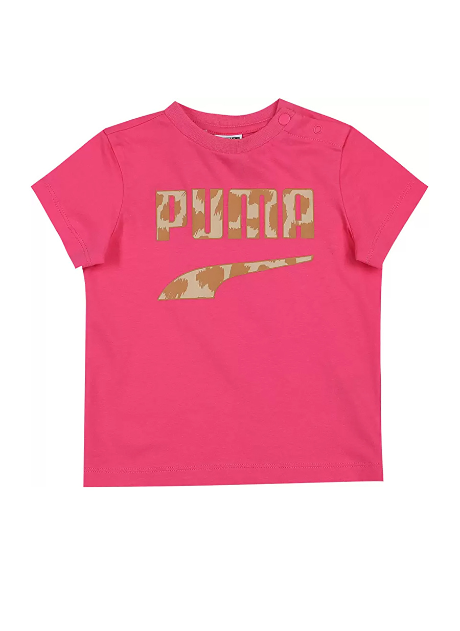 Puma Pembe Bebek Bisiklet Yaka T-Shirt 53848325 MINICATS DOWNTOWN Set Glow