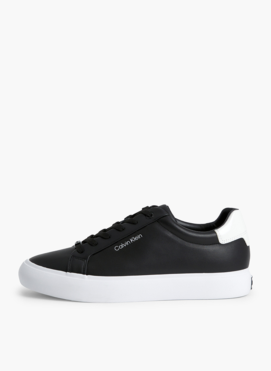 Calvin Klein Siyah Kadın Deri Sneaker HW0HW016810GJ_1