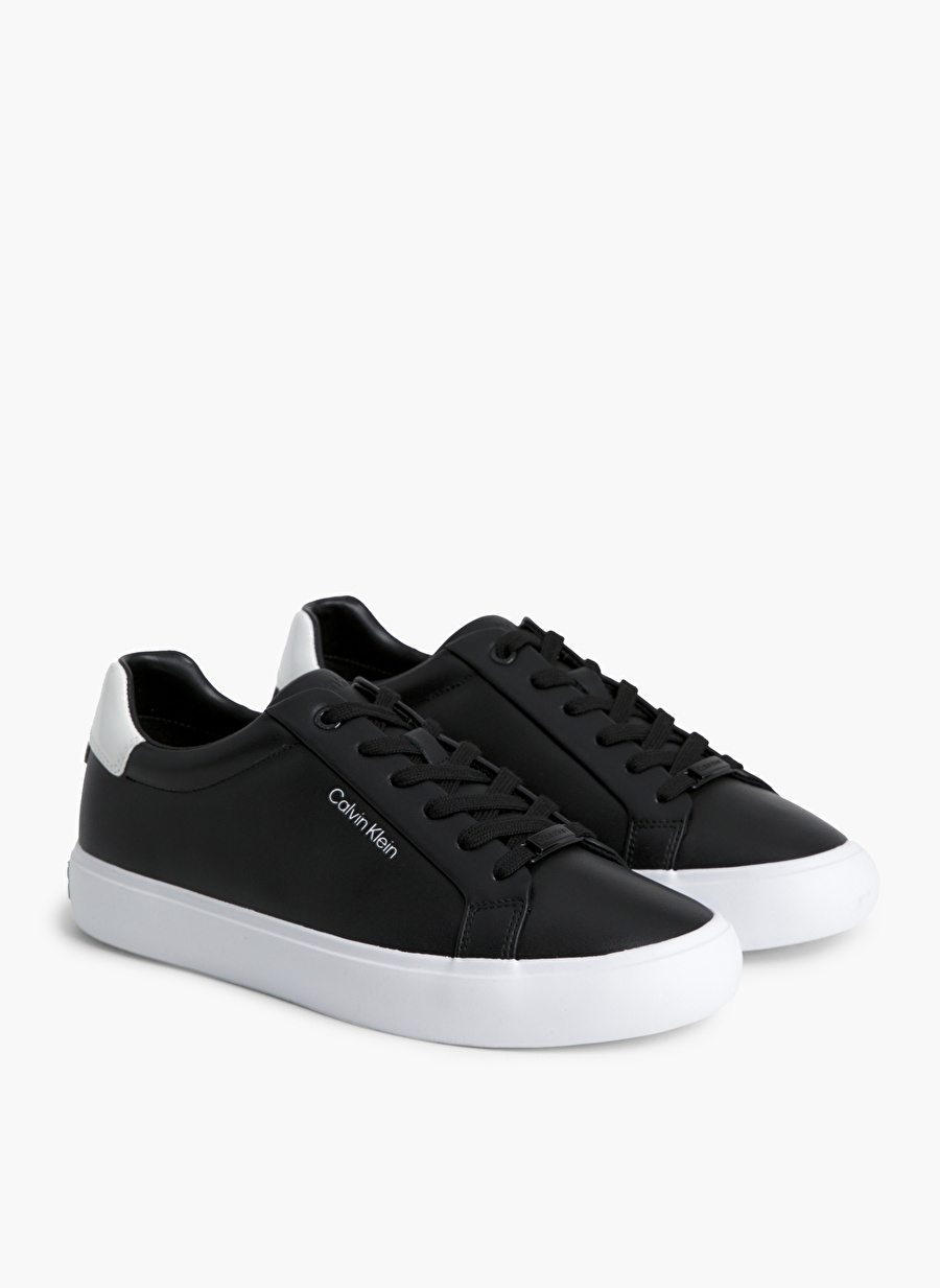 Calvin Klein Siyah Kadın Deri Sneaker HW0HW016810GJ_2