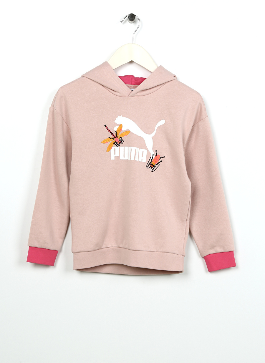 Puma Pembe Çocuk Sweatshirt