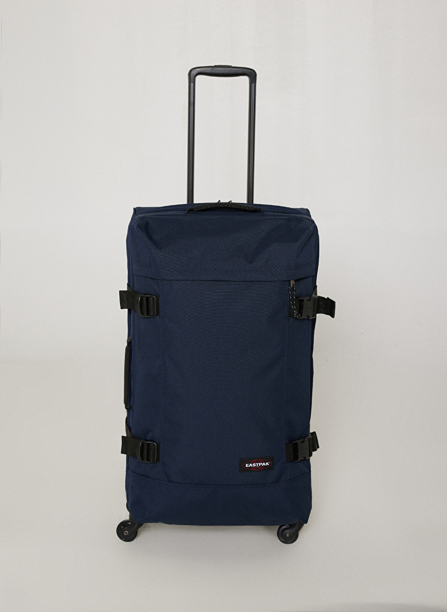 Eastpak Mavi Unisex Çekçekli Kumaş Valiz TRANS4 L