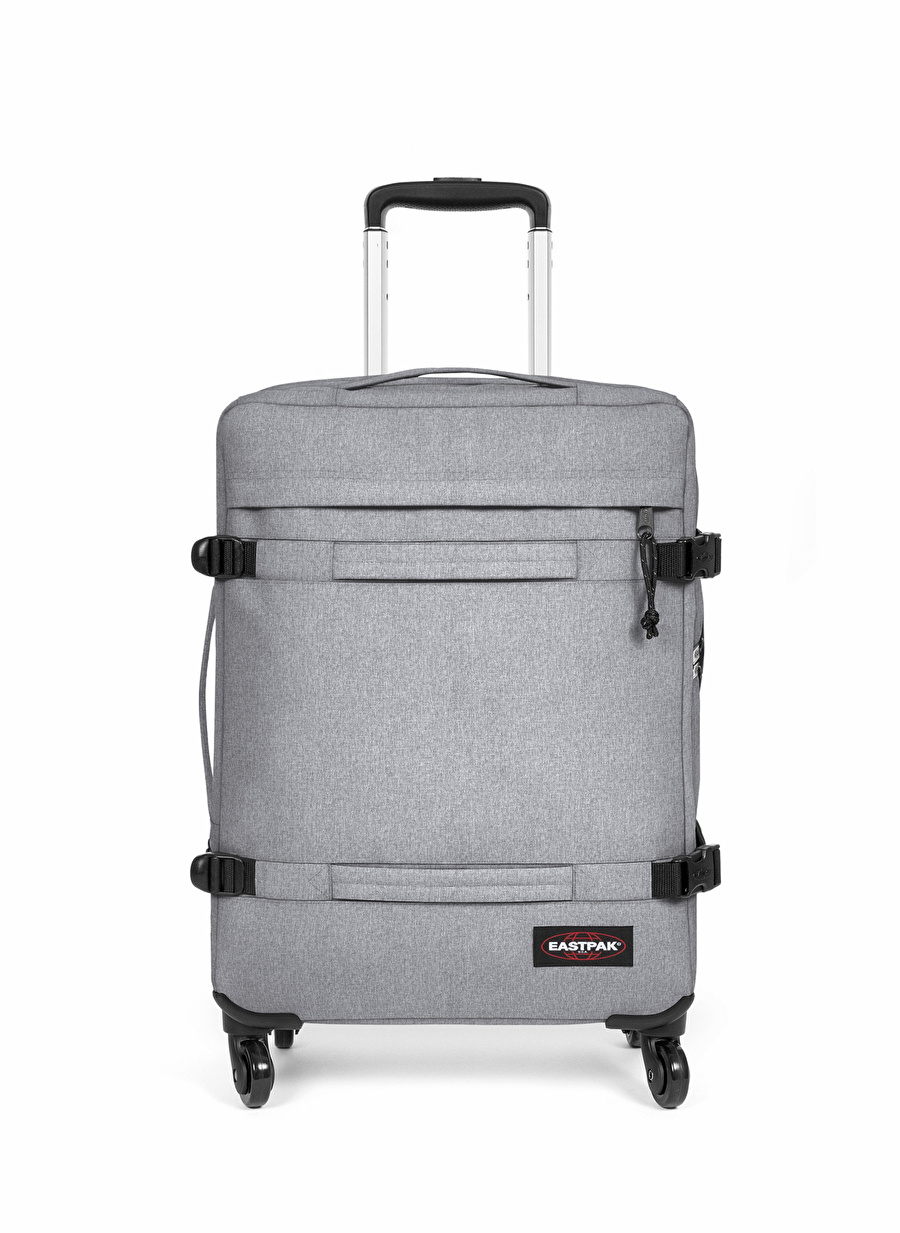 Eastpak Gri Unisex 35x54x23 cm Çekçekli Kumaş Valiz TRANSIT'R 4 S