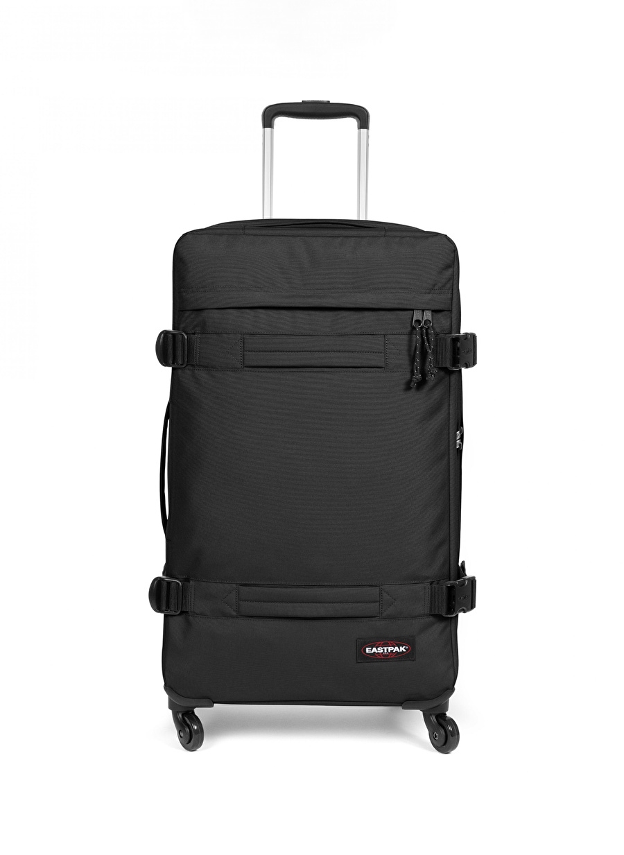 Eastpak Siyah Unisex Çekçekli Kumaş Valiz TRANSIT'R 4 L