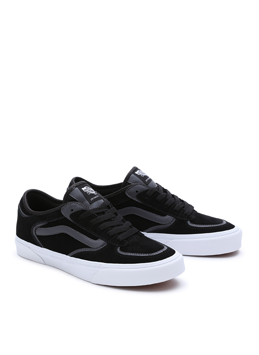 Vans Siyah Erkek Süet Lifestyle Ayakkabı VN0009QJKOU1 Rowley Classic   _2