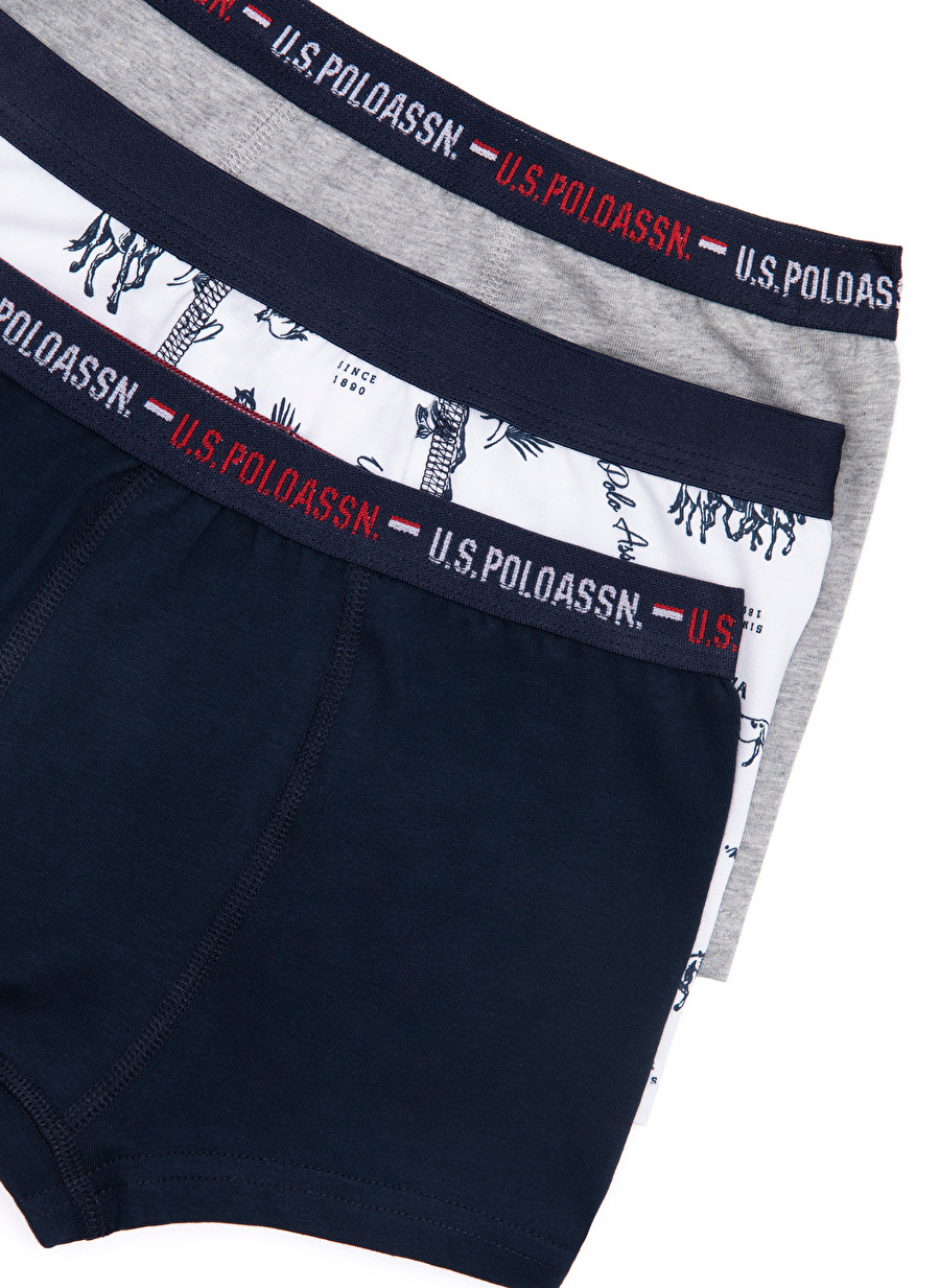 U.S. Polo Assn. Lacivert Erkek Çocuk Boxer US1372_5