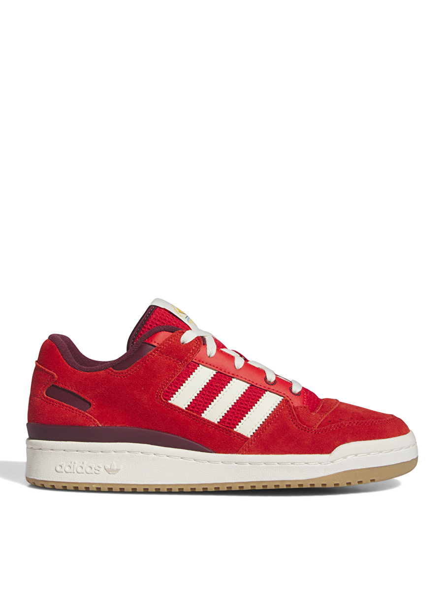 adidas Bej Erkek Lifestyle Ayakkabı IE7176-FORUM LOW CL        RED