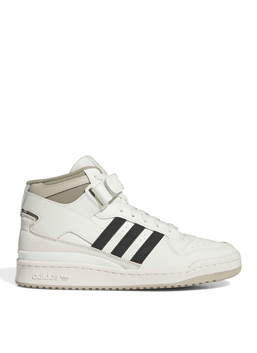 adidas Bej Erkek Deri Lifestyle Ayakkabı IE7219-FORUM MID           OWH