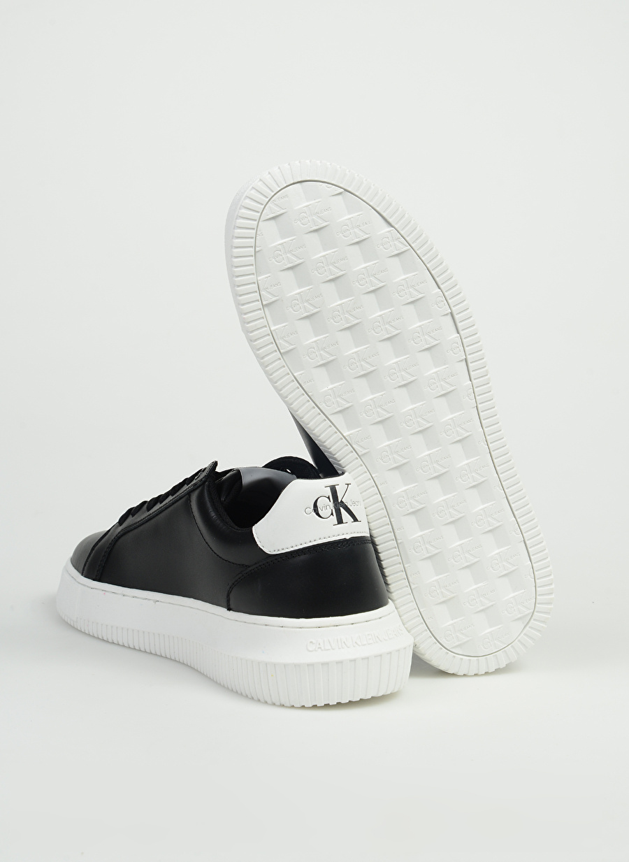 Calvin Klein Siyah Erkek Deri Sneaker CHUNKY CUPSOLE MONO LTH_3