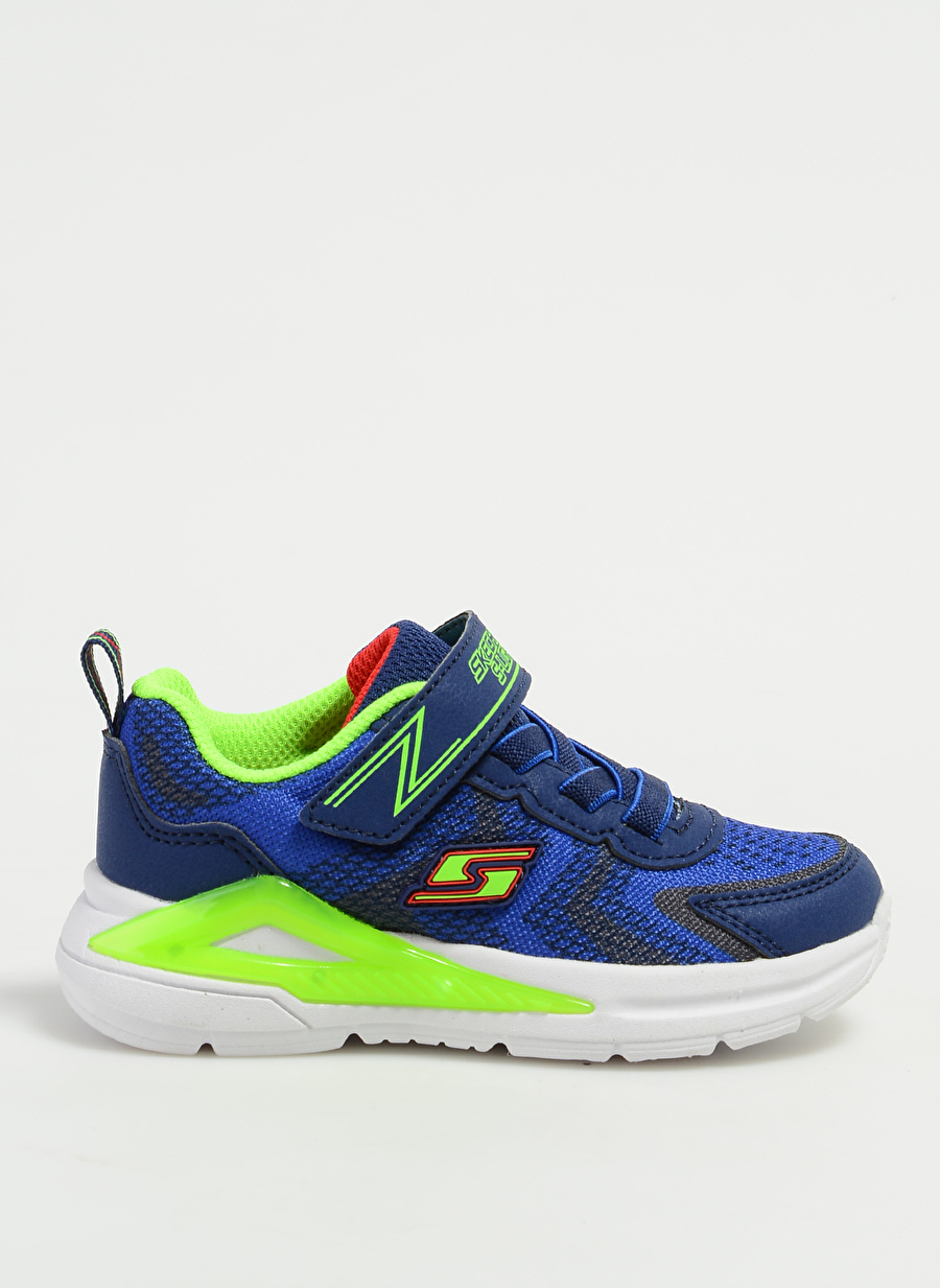 Skechers Lacivert - Yeşil Bebek Yürüyüş Ayakkabısı 401660N NVLM TRI-NAMICS