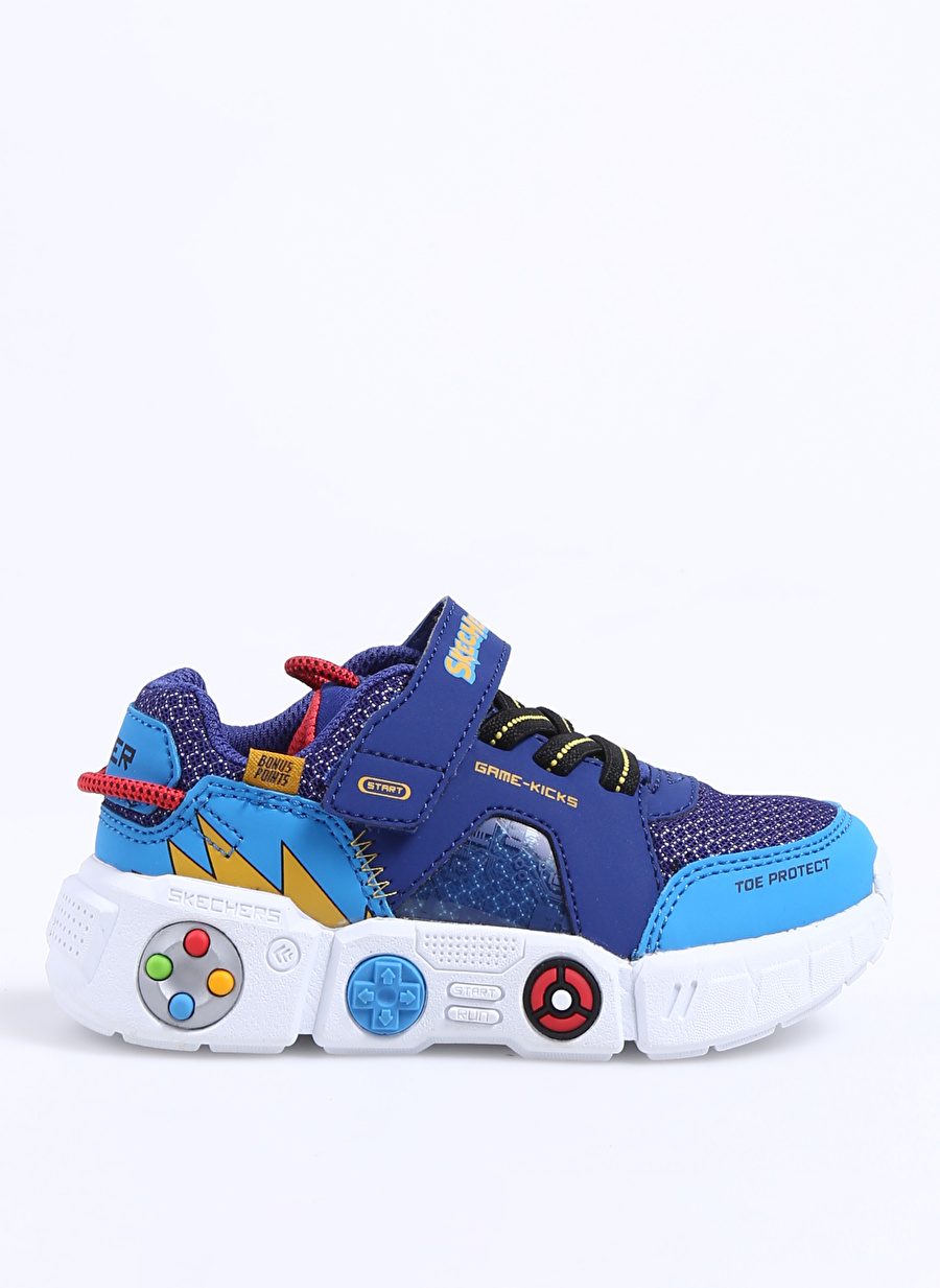 Skechers Mavi Bebek Yürüyüş Ayakkabısı 402262N RYMT LIL GAMETRONIX 