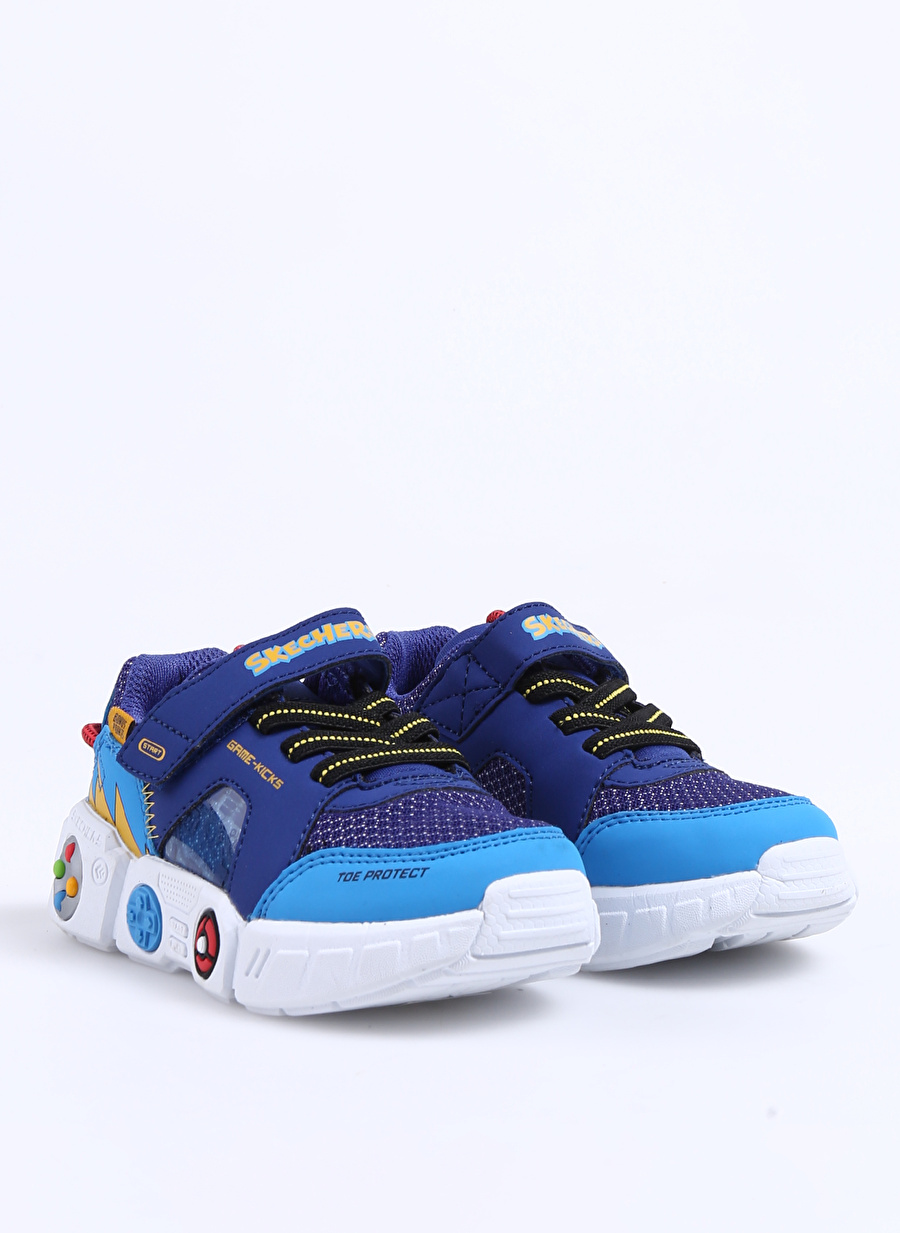 Skechers Mavi Bebek Yürüyüş Ayakkabısı 402262N RYMT LIL GAMETRONIX _1