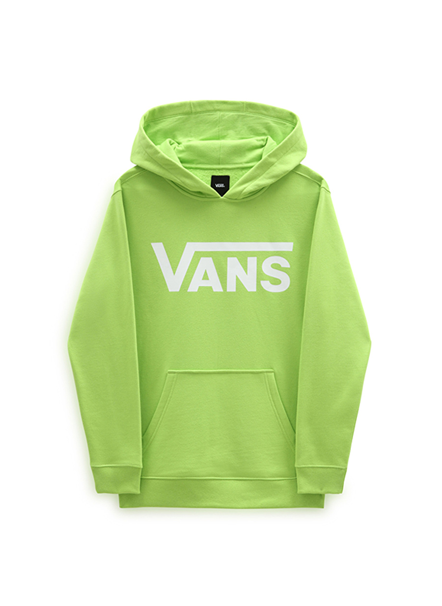 Vans Yeşil Erkek Çocuk Bisiklet Yaka Uzun Kollu Düz Sweatshirt VN0008C65891 VANS CLASSIC PO