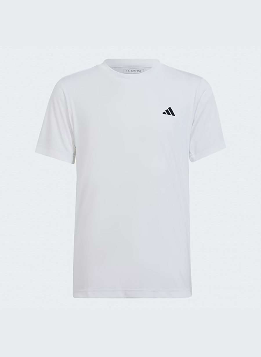 adidas Beyaz Erkek Çocuk Bisiklet Yaka Kısa Kollu Düz T-Shirt HZ9012 No information