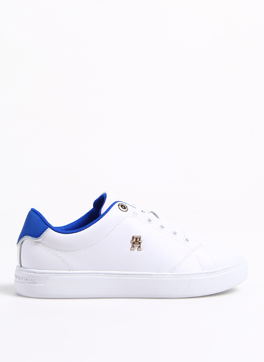 Tommy Hilfiger Beyaz Kadın Deri Sneaker FW0FW07377YBS