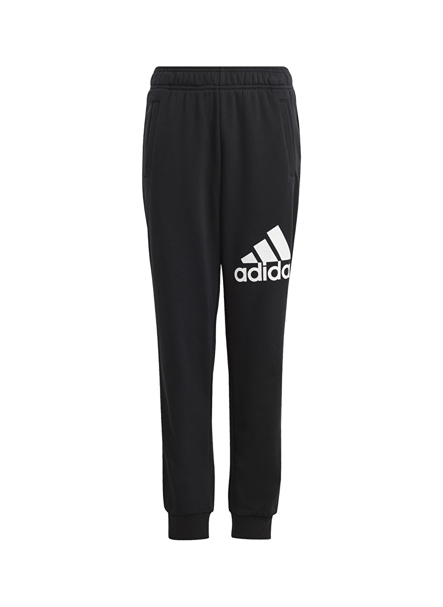 adidas Siyah Erkek Çocuk Uzun Lastikli Düz Eşofman Altı H47140 U BL PANT   _0