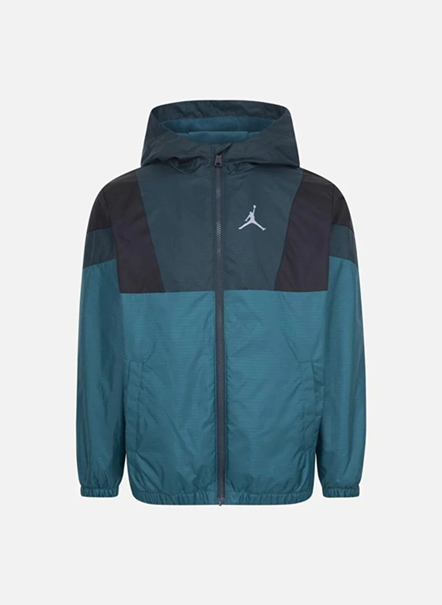 Nike Yeşil Erkek Çocuk Mont 95C477-E8X JDB FLEECE LINED WINDBRE