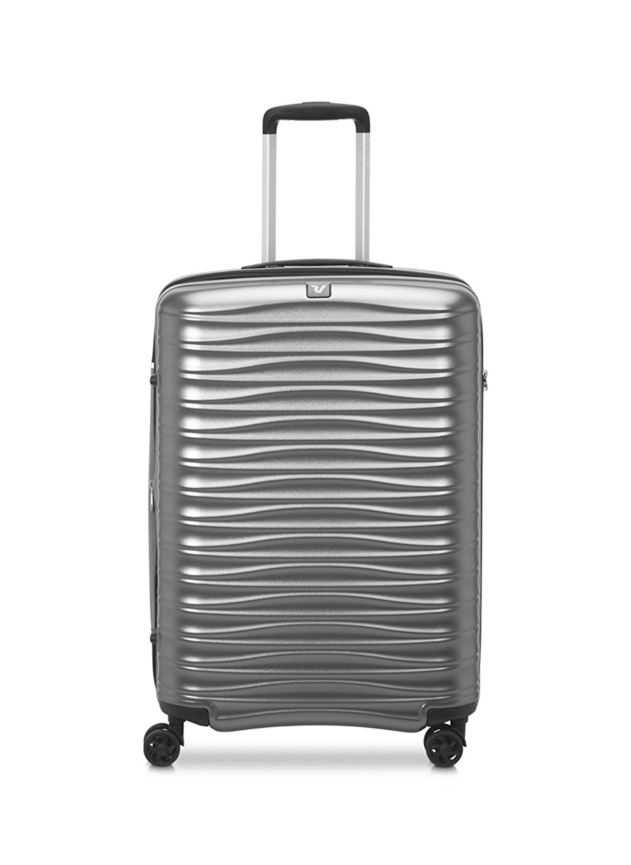 Roncato Gri Unisex 43x65x27 cm Çekçekli Sert Valiz 41972226 RONCATO TROLLEY WAVE