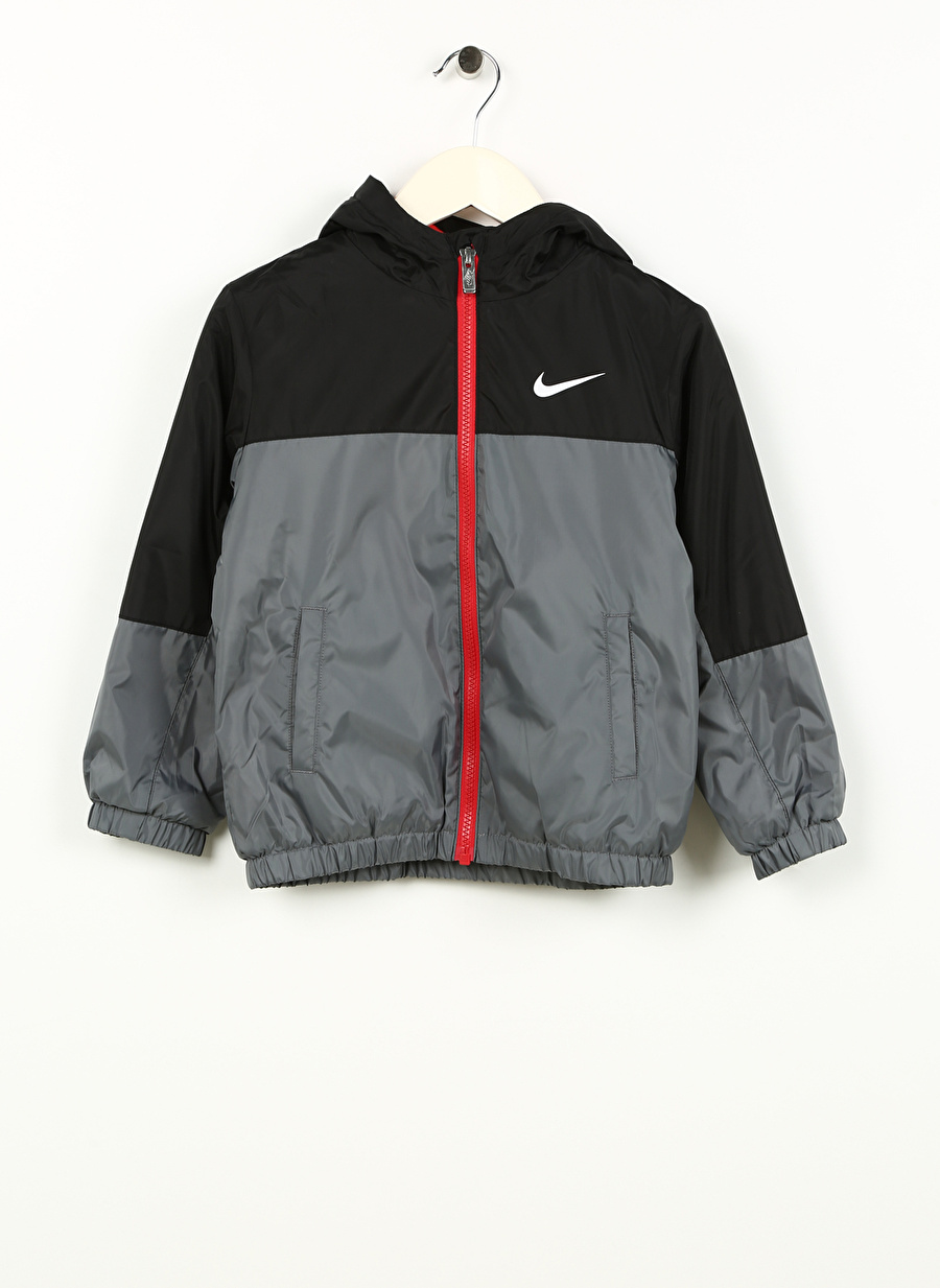 Nike Çocuk Mavi Kapüşonlu Mont 86K992-M19NKB NIKE FLEECE LINED WOV