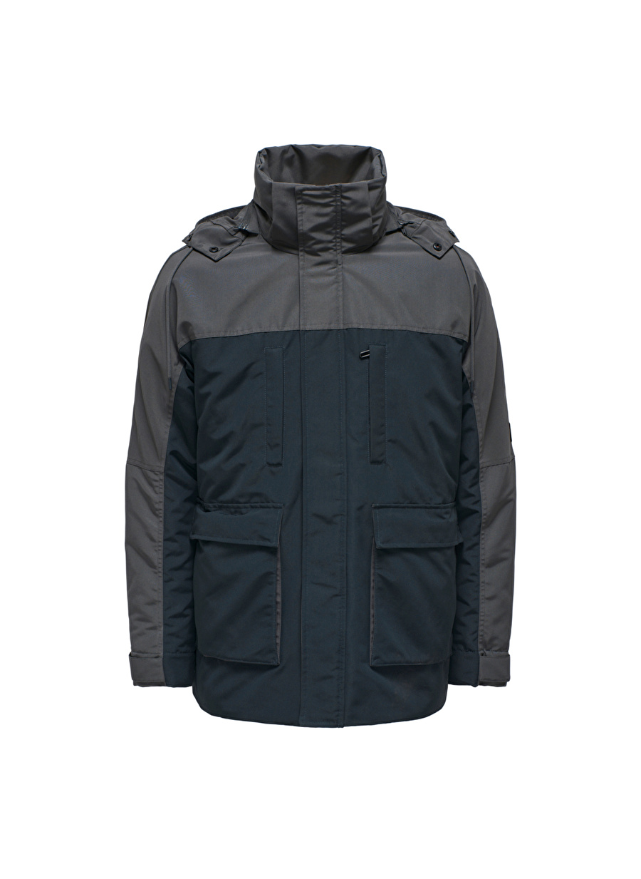 Lacivert Erkek Kapüşonlu Mont 22025939_ONSSEAN TECHNICAL PARKA OT