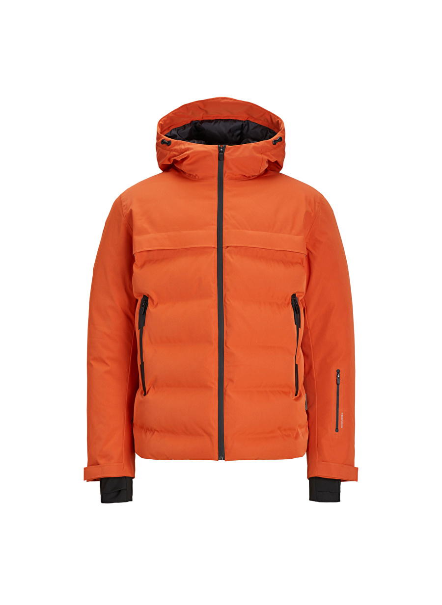 Jack & Jones JCOTARWIN PUFFER Turuncu Erkek Mont 12225287