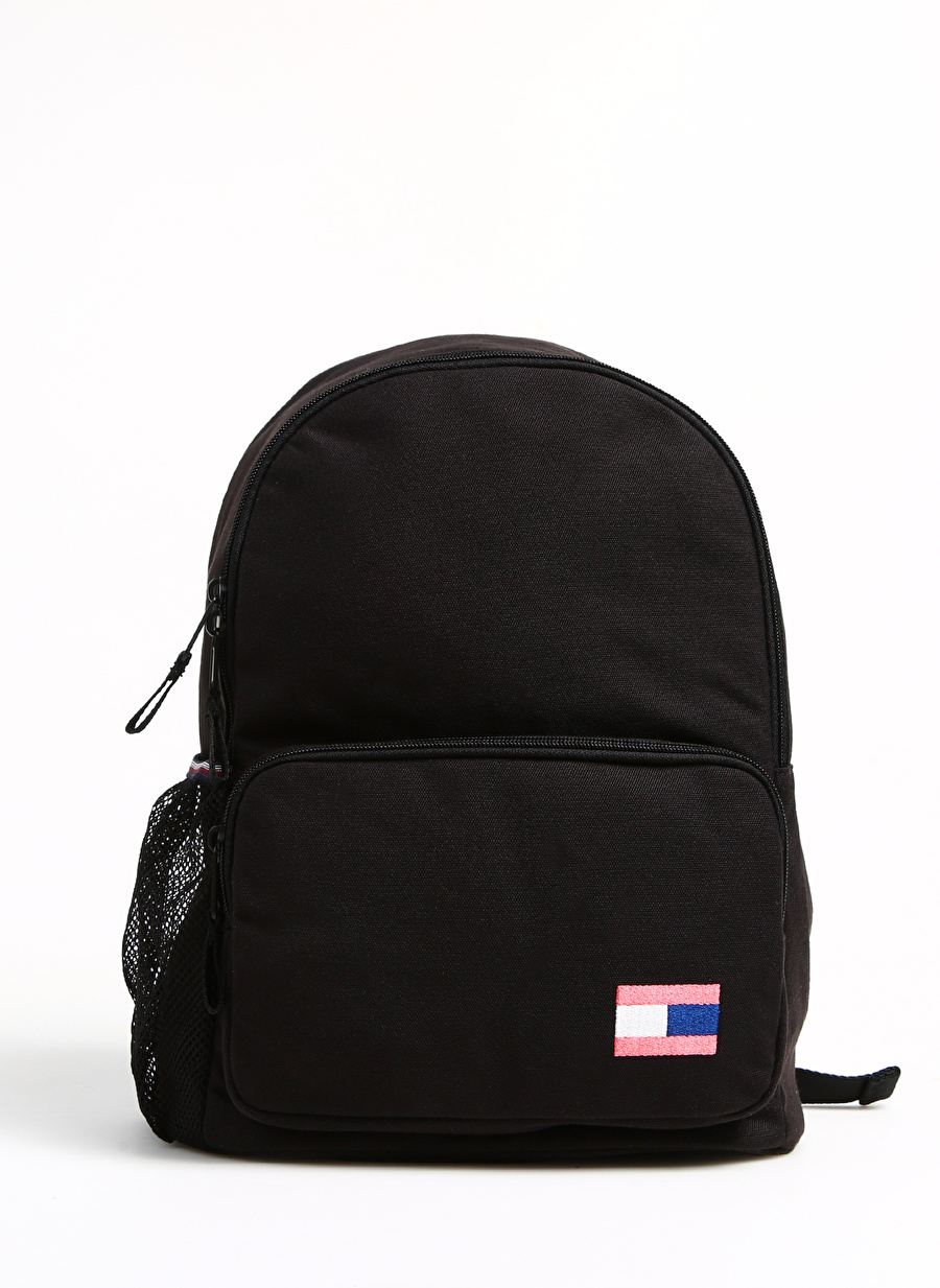 Tommy Hilfiger Siyah Erkek Çocuk Sırt Çantası BIG FLAG BACKPACK