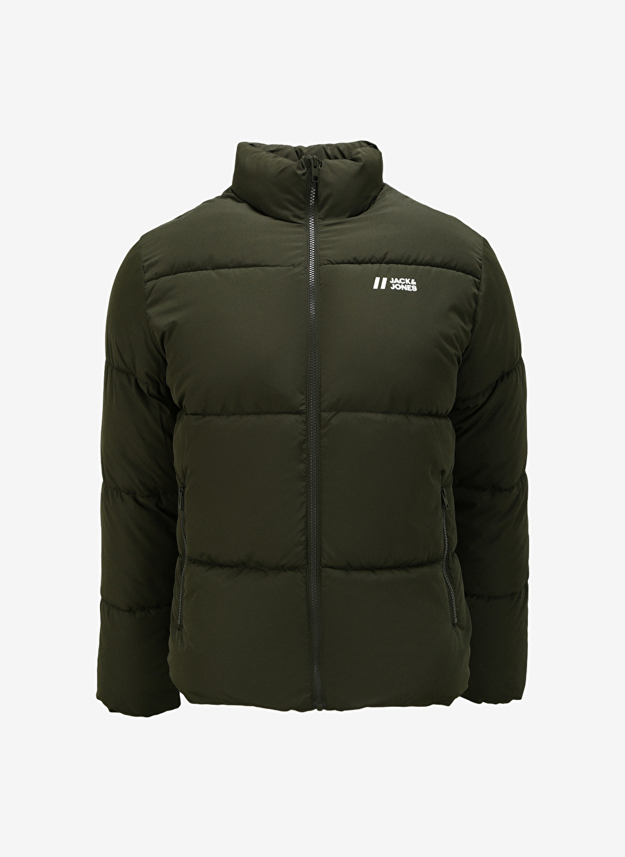 Jack & Jones Haki Erkek Mont 12238745_JJMAX PUFFER JACKET