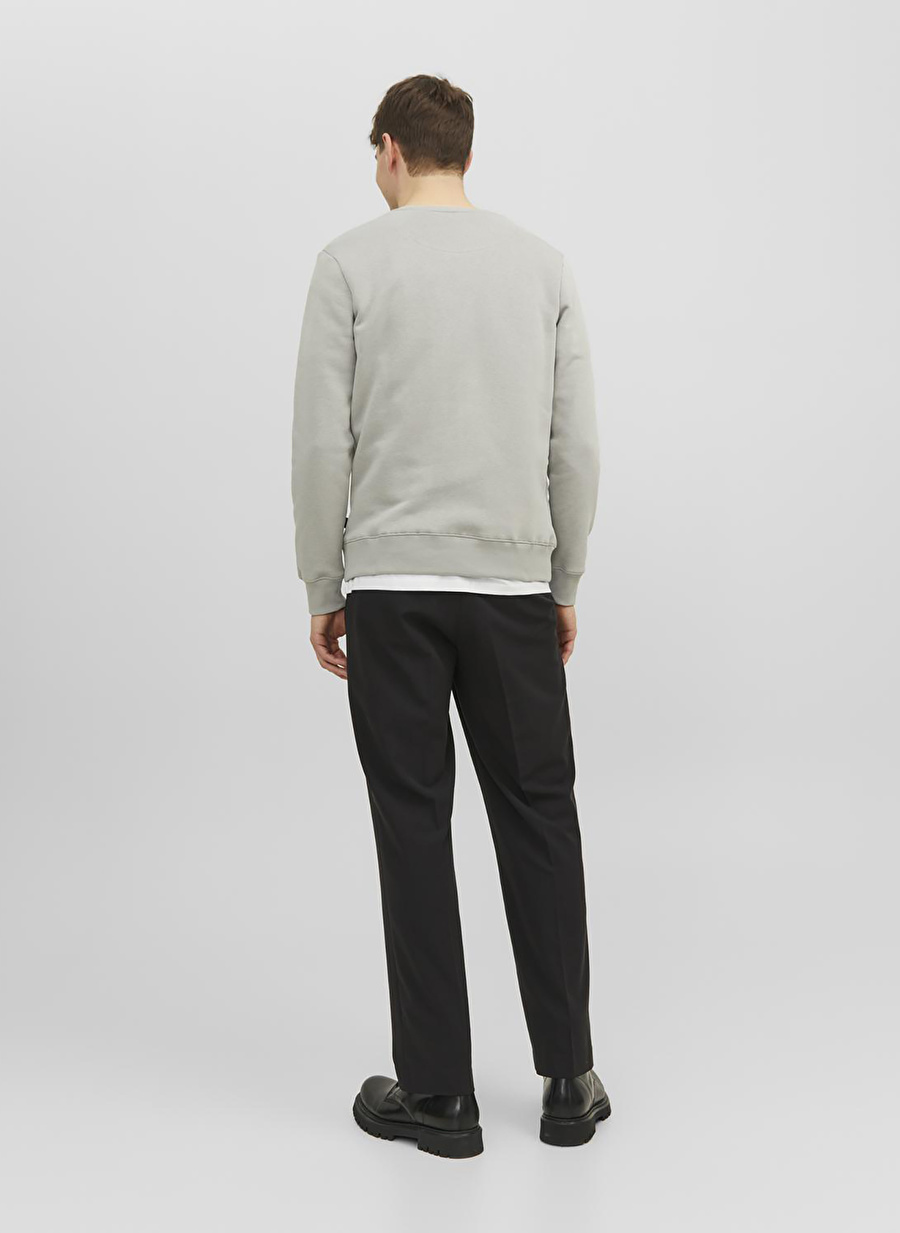 Jack & Jones Bisiklet Yaka Gri Erkek Sweatshırt 12241106_JPRBLABLAKE SWEAT CREW NEC_2