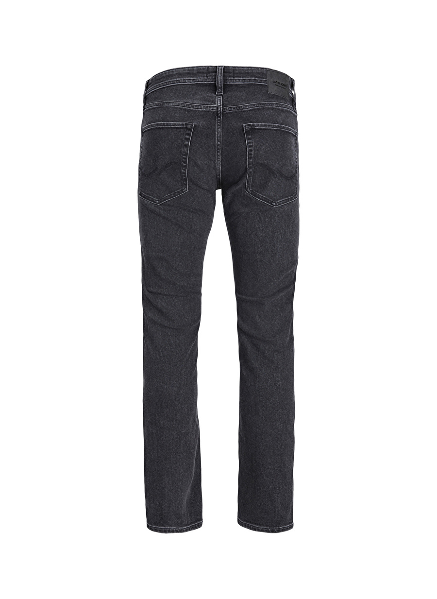 Jack & Jones Normal Bel Regular Fit Siyah Erkek Denim Pantolon 12242508_JJITIM JJORIIGINAL AM 389_4