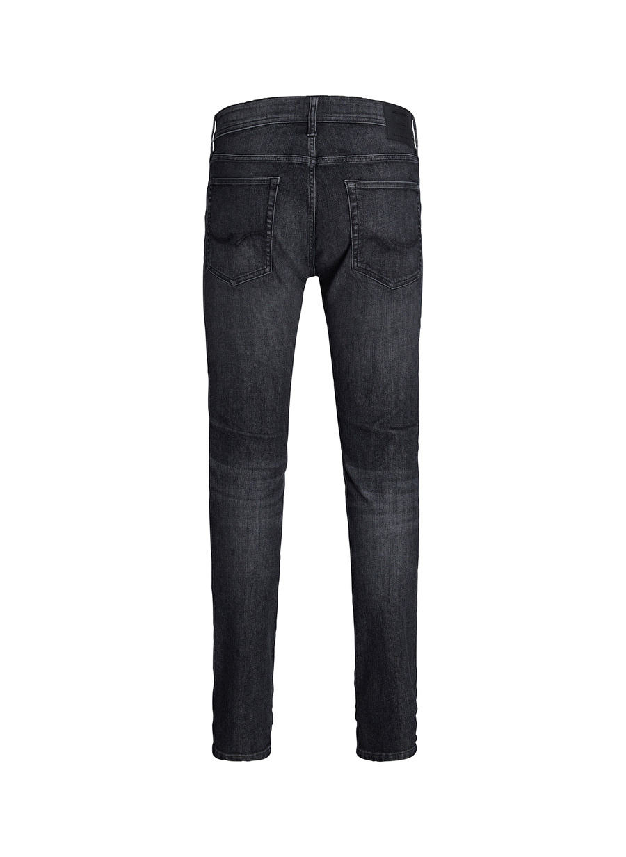 JJILIAM JJORIGINAL SQ 349 Siyah Erkek Düşük Bel Skinny Fit Denim Pantolon 12244278