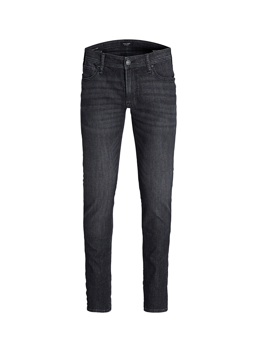 JJILIAM JJORIGINAL SQ 349 Siyah Erkek Düşük Bel Skinny Fit Denim Pantolon 12244278_3