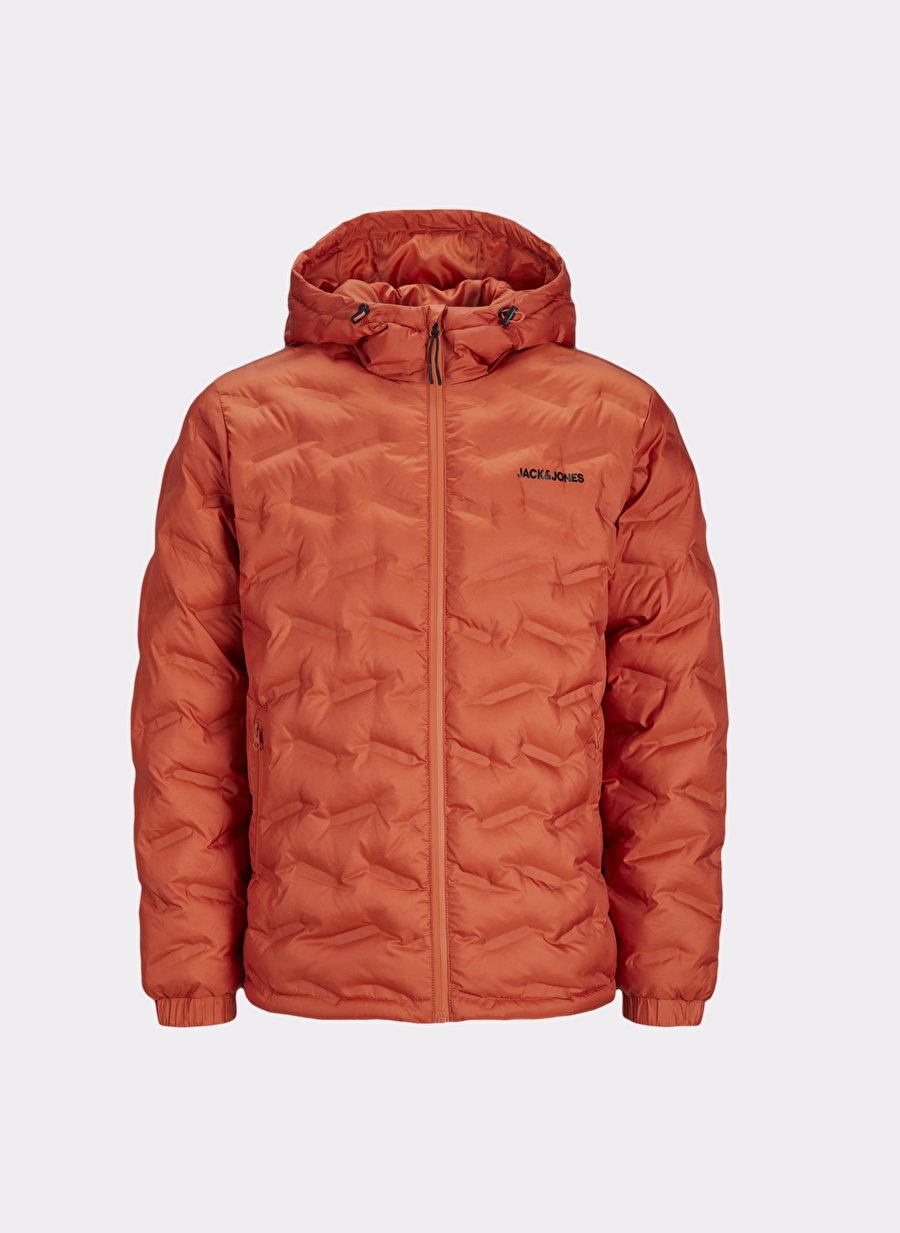 Jack & Jones Turuncu Erkek Mont 12250429_JCOWIN QUILTED JACKET SMU