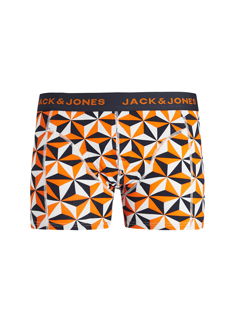 Jack & Jones Turuncu Erkek Boxer 12250985_JACGEOMETRIC GEMS TRUNK