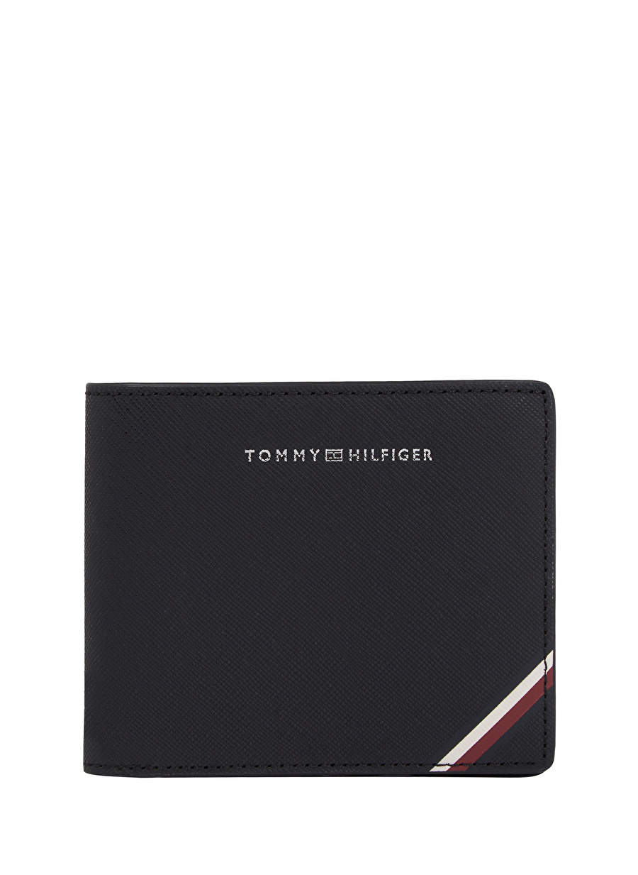 Tommy Hilfiger Siyah Erkek Cüzdan TH CENTRAL CC AND COIN