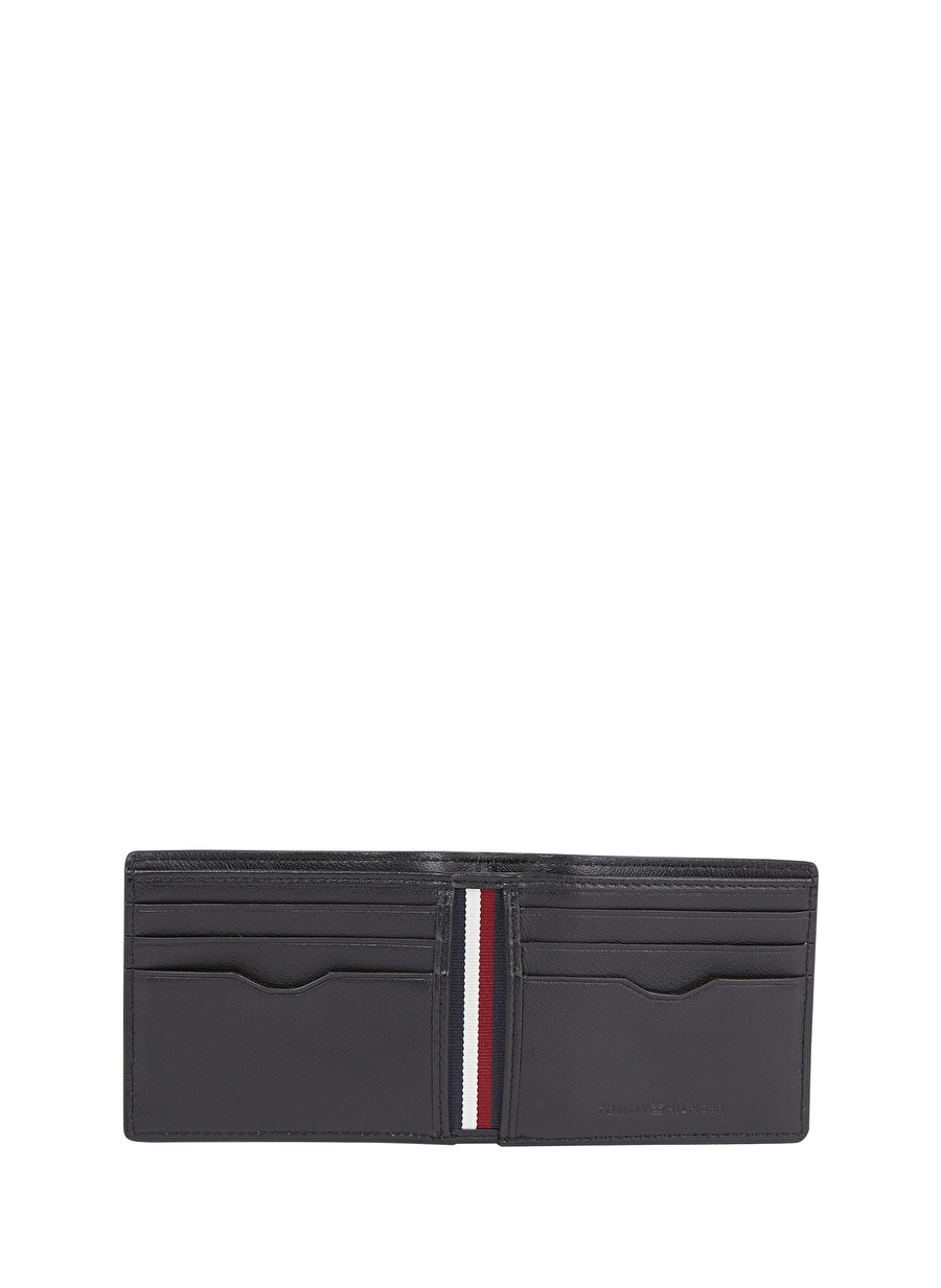 Tommy Hilfiger Siyah Erkek Cüzdan TH CENTRAL MINI CC WALLET _3