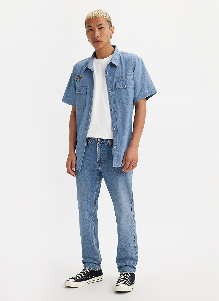 Levis 511 Erkek Normal Bel Slim Fit Denim Pantolon A2081-0022_LSE SLIM AS IT WAS A