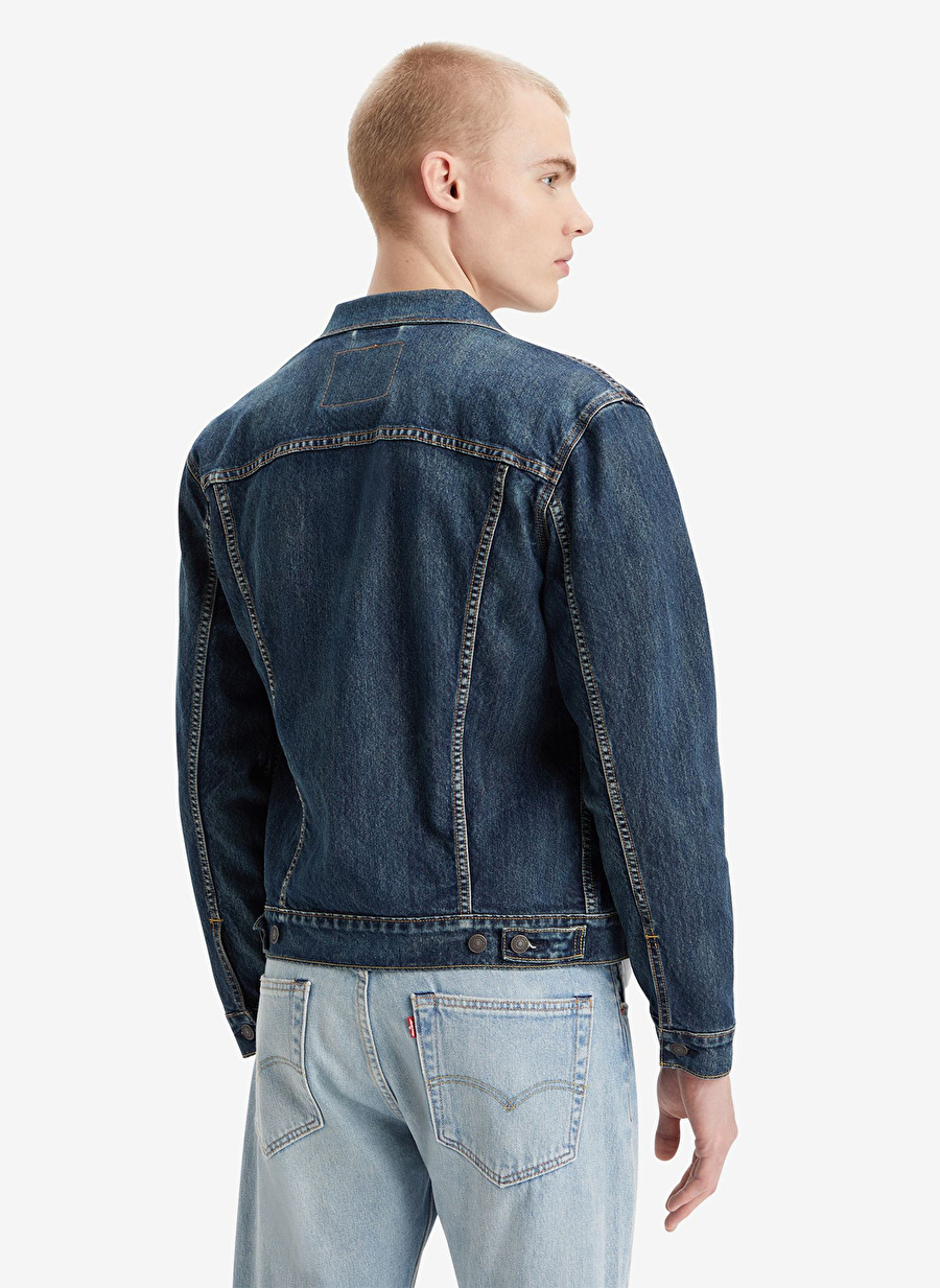 Levis Koyu Mavi Erkek Denim Ceket 72334-0682_THE TRUCKER JACKET CLARK_1