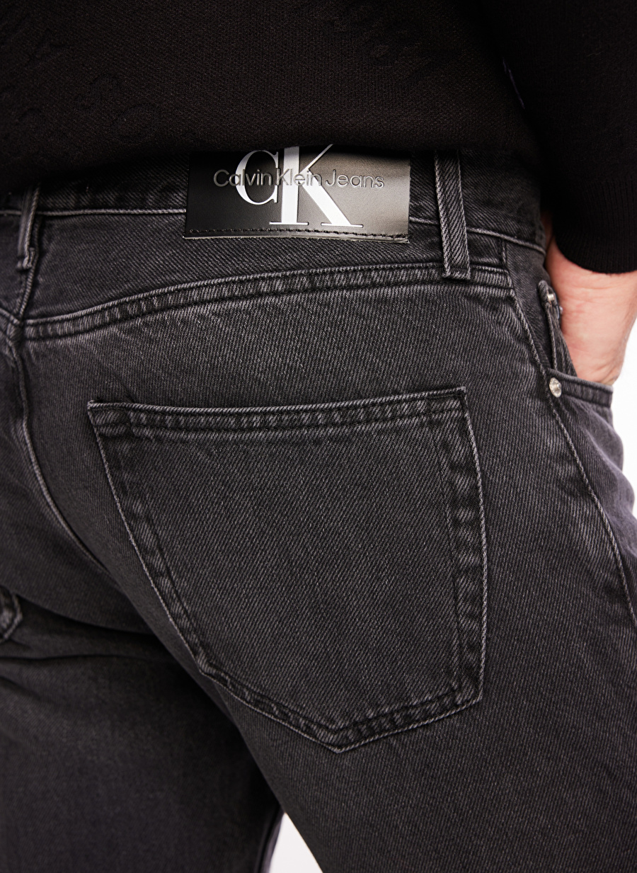 Calvin Klein Jeans Normal Siyah Erkek Denim Pantolon J30J3238821BY