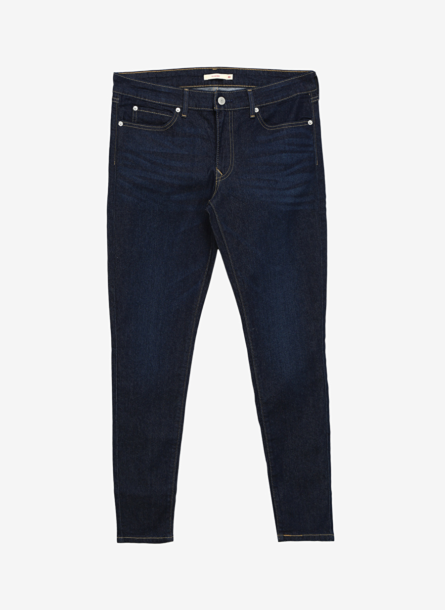 Levis Mavi Kadın Normal Belli Skinny Fit Denim Pantolon A7090-0011