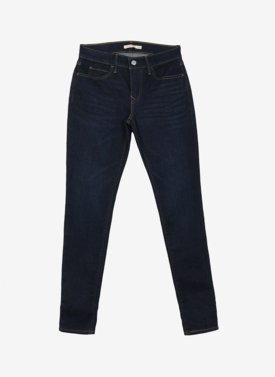 Levis A7088-0011 Mavi Kadın Normal Bel Super Skinny Denim Pantolon