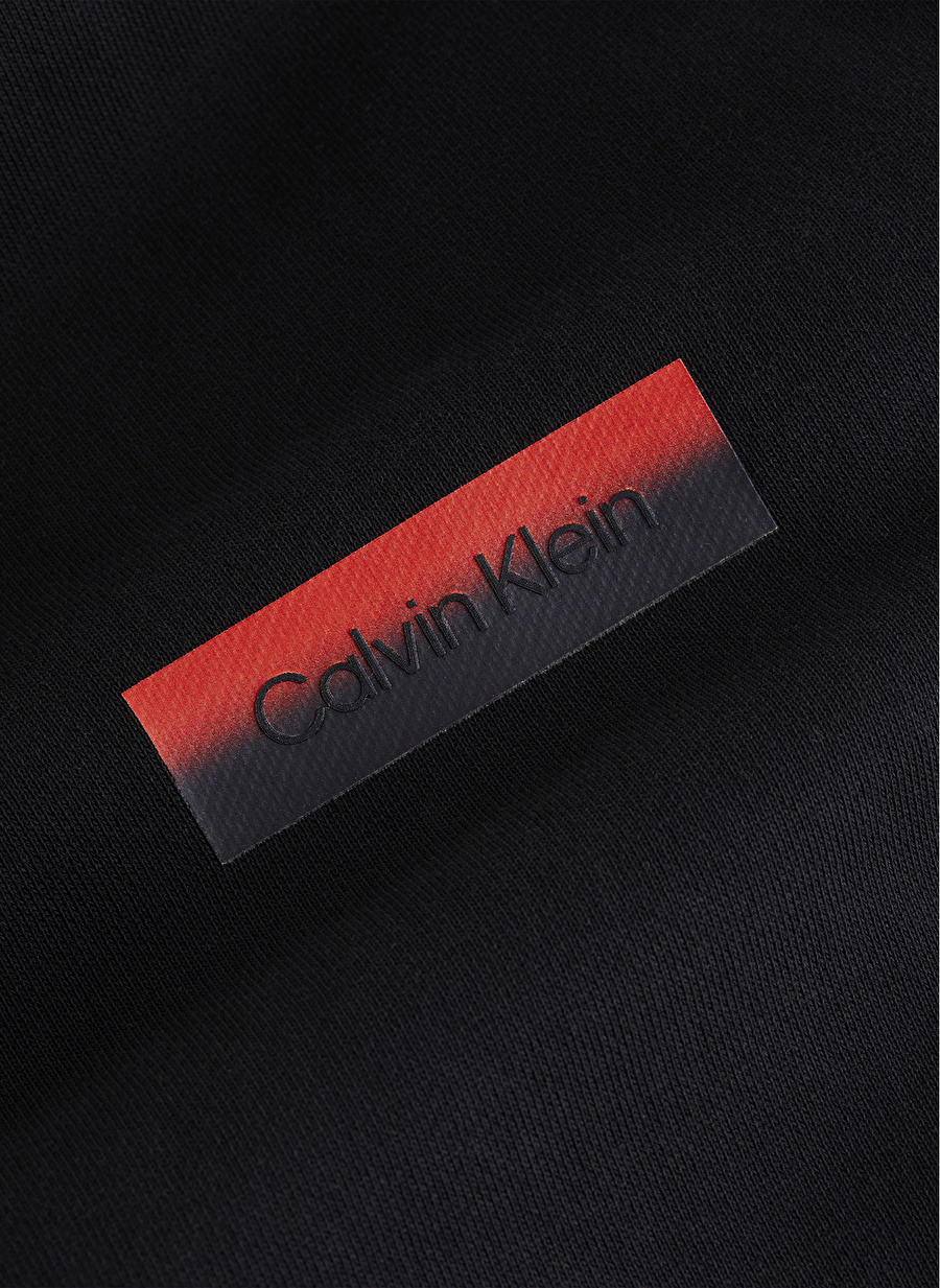 Calvin Klein Bisiklet Yaka Siyah Erkek Sweatshırt K10K112154BEH_2