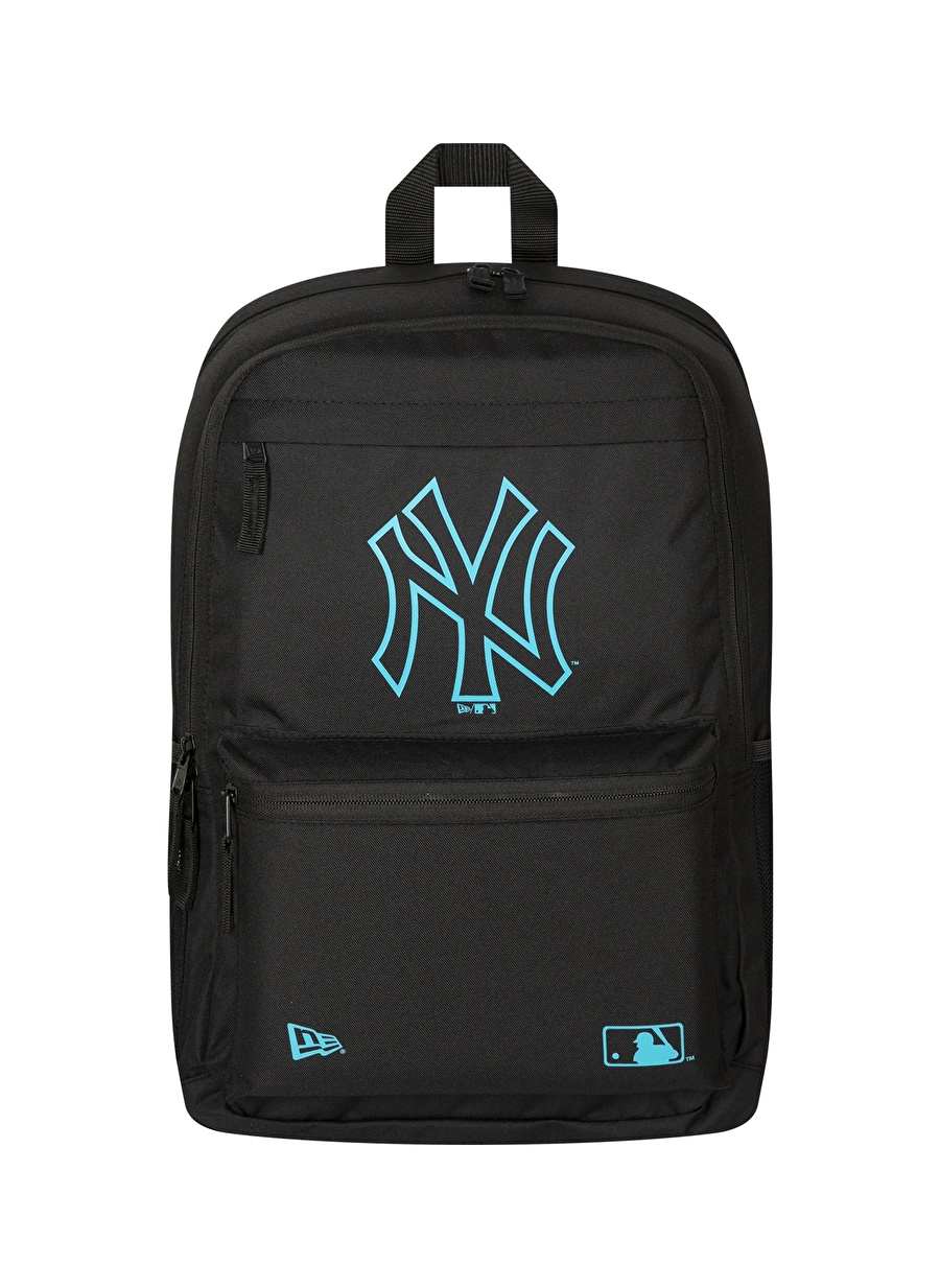 New Era Siyah Unisex 32x43x15 cm Sırt Çantası 60357015 MLB DELAWARE OUTLINE LOGO