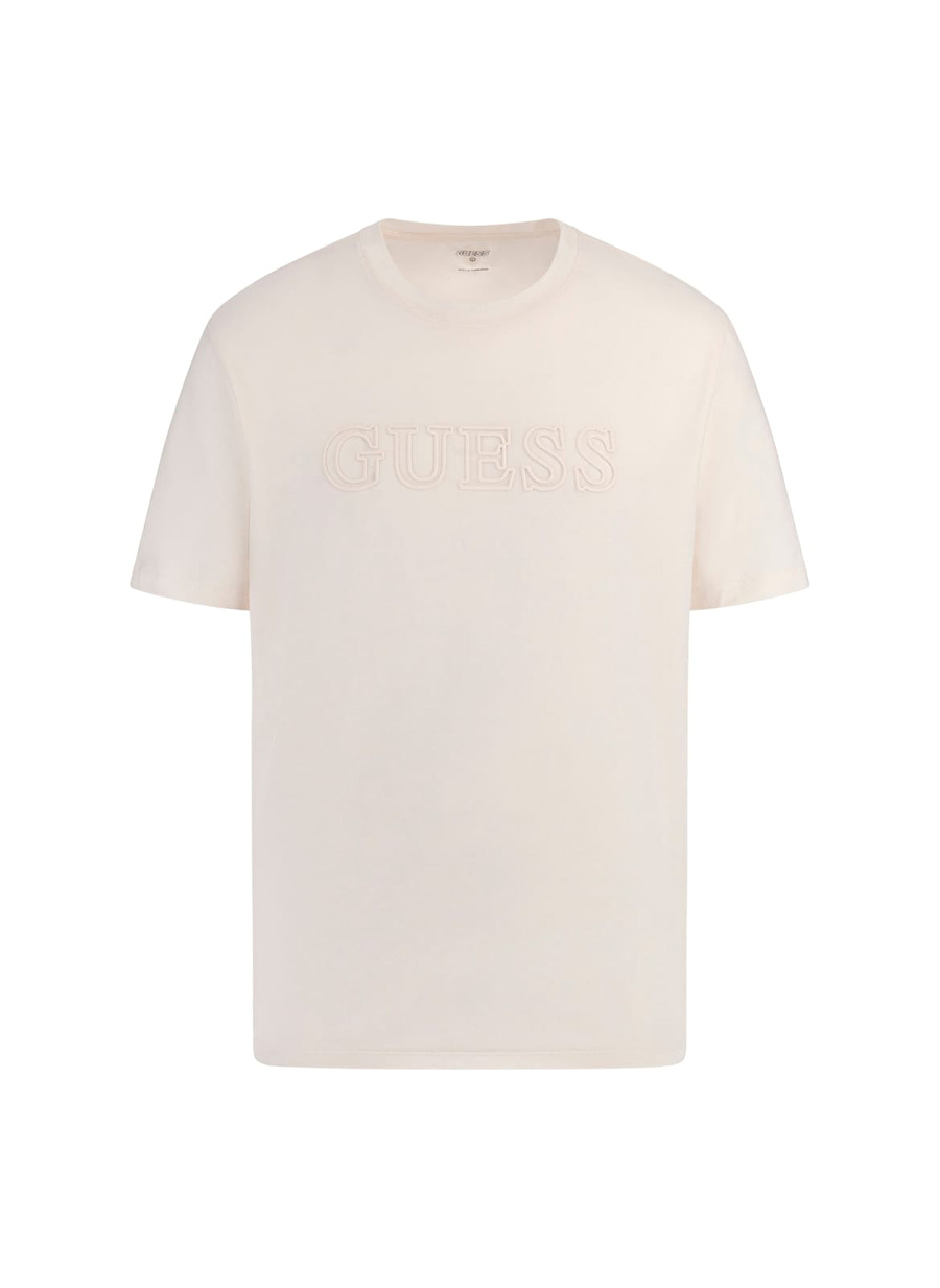 Guess Siyah Erkek Bisiklet Yaka T-Shirt Z2YI11J1314JBLK-SS ALPHY T-SHIRT -   _2